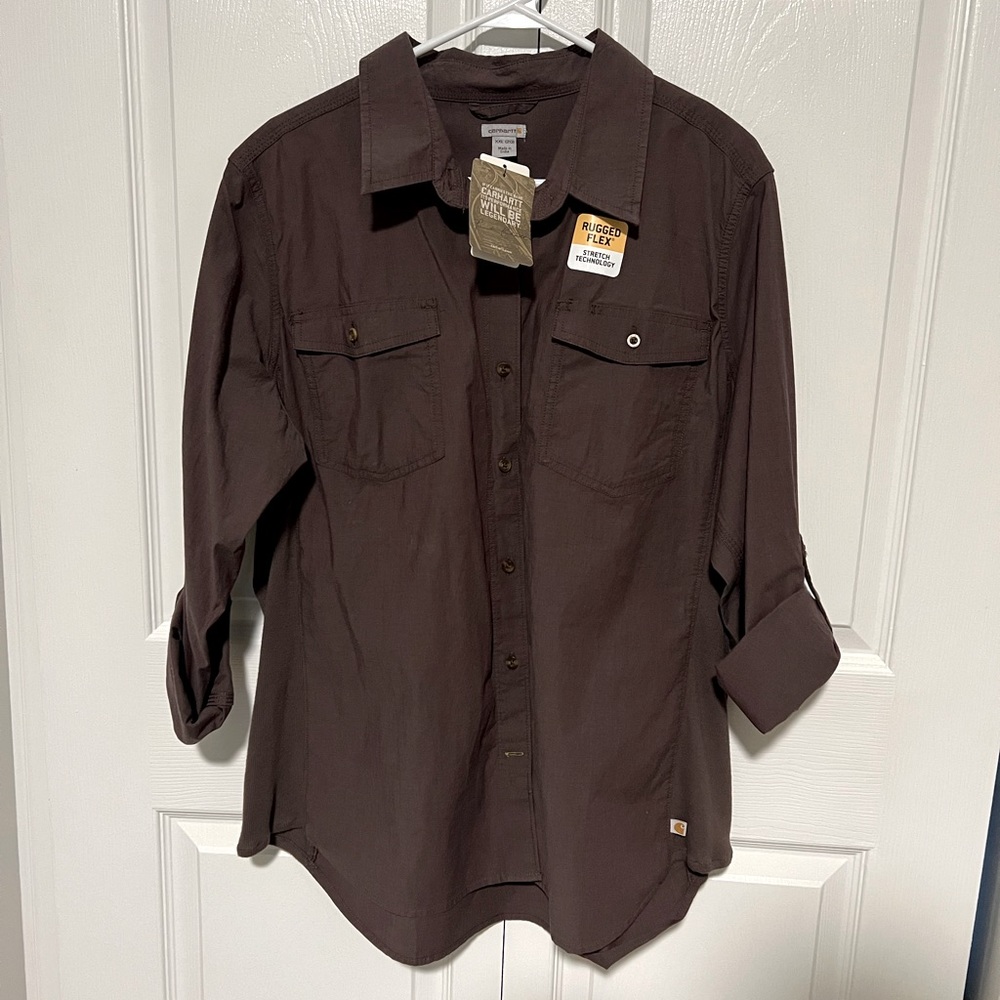 NEW WITH TAGS! Carhartt Button up